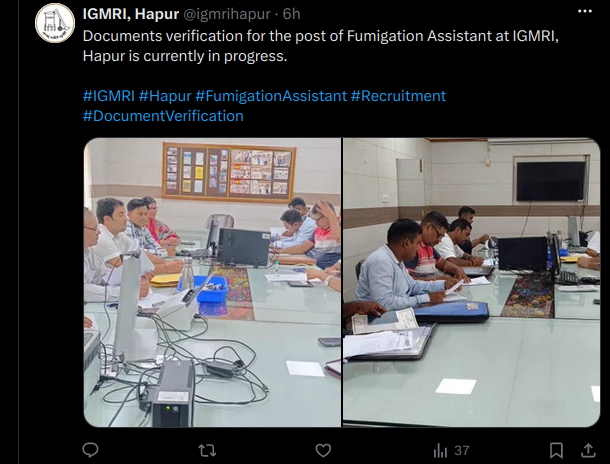IGMRI Hapur on X